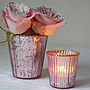 Ribbed Mercury Glass Vase Or Votive, thumbnail 7 of 7