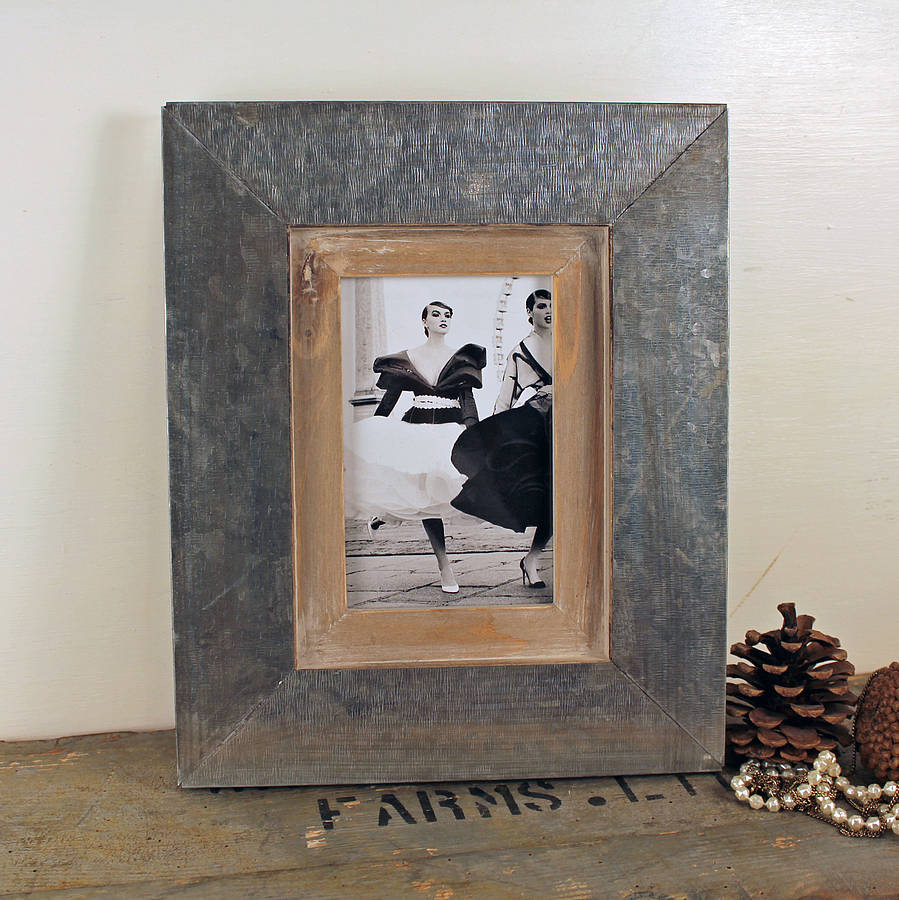 Calgary Wood And Metal Photo Frame By MöA Design