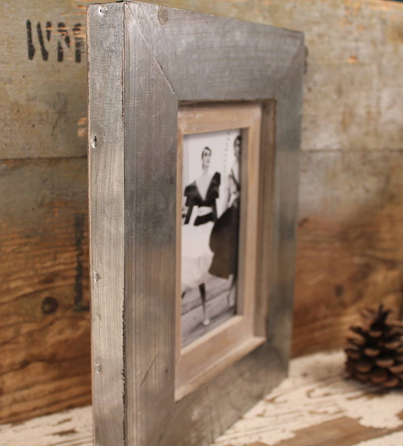 Calgary Wood And Metal Photo Frame By MöA Design