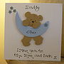 Personalised Fathers Day Moon And Stars Card, thumbnail 2 of 2