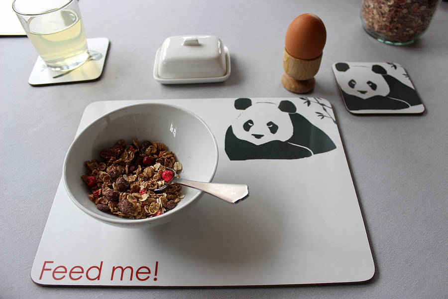 Coasters And Placemats In Five Animal Prints By León+Coco