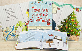 Personalised 12 Days Of Christmas Book, 10 of 10
