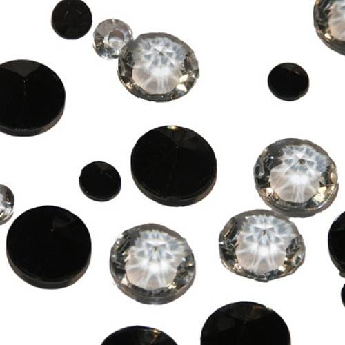 Christmas Table Scatter Crystals 26 Colours By British and Bespoke