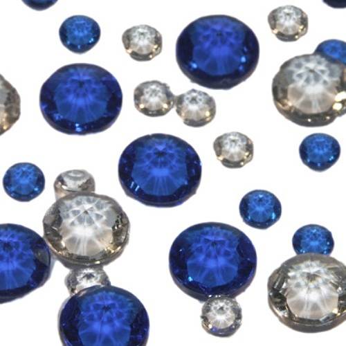 Christmas Table Scatter Crystals 26 Colours By British and Bespoke