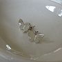 Silver Butterfly Studs, thumbnail 5 of 6