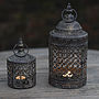Baby Lattice Moroccan Style Candle Lantern, thumbnail 2 of 3
