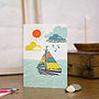 Sailor's Life For Me Blank Greetings Card, thumbnail 2 of 2