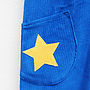 Puppy Dog Blue Kids Dungarees, thumbnail 6 of 7