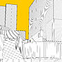Famous London Architecture Print, thumbnail 5 of 12