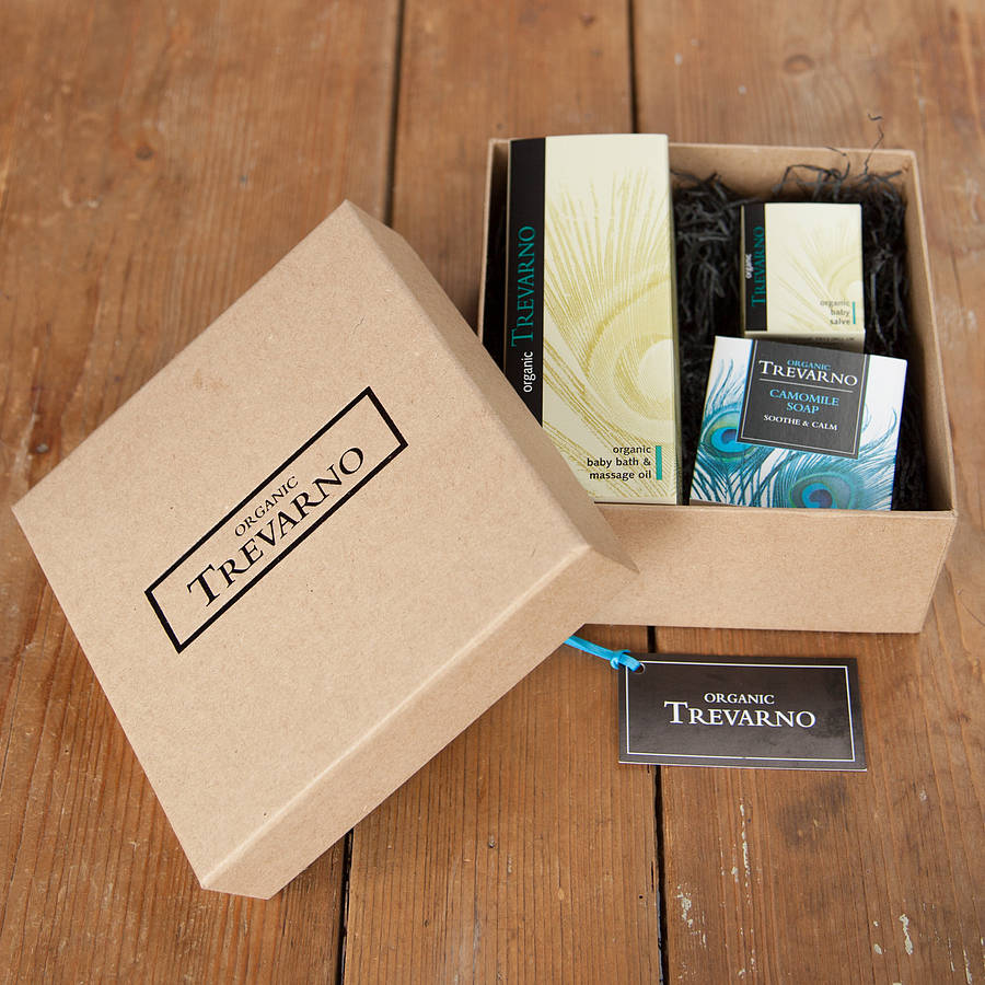 Organic Baby Pamper Gift Set By Organic Trevarno