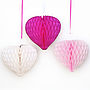 Tissue Paper Heart Party Decoration, thumbnail 4 of 6