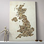 Great Britain Text Map Art Print, thumbnail 3 of 7