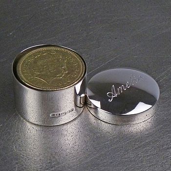 Personalised Solid Sterling Silver Tooth Box, 6 of 6