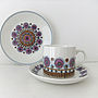 Retro Meakin Cup, Saucer And Plate, thumbnail 1 of 5