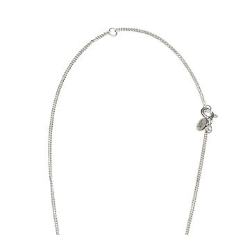 Silver Drop Pendant Necklace, 4 of 5