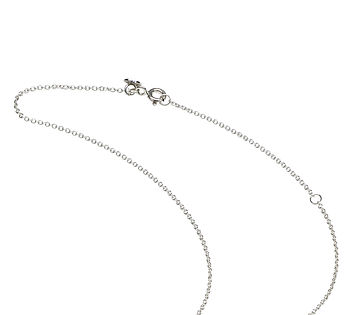 Silver Simple Drop Necklace, 4 of 5