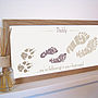 Personalised Daddy FootPrint, thumbnail 3 of 5