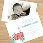 12 Personalised Birth Announcement Cards, thumbnail 7 of 10