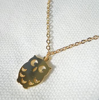 Owl And Star Necklace, 5 of 5