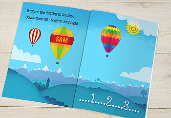 Personalised Counting Birthday Book, 5 of 8