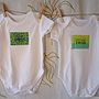 Set Of Two Twin Slogan Vests, thumbnail 2 of 7