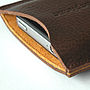 Classic Leather Sleeve For iPhone, thumbnail 8 of 10