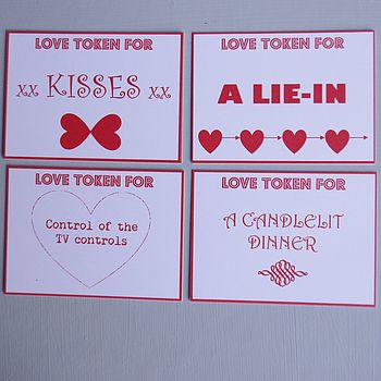 Love Token Cards, 3 of 6