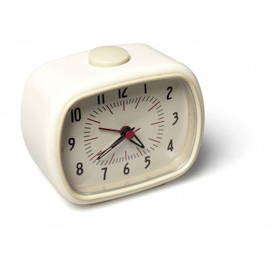 retro alarm clock by i love retro | notonthehighstreet.com