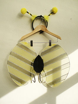 Bumble Bee Pinafore Dress, 6 of 8