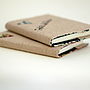 Personalised Embroidered Linen Notebook, thumbnail 12 of 12