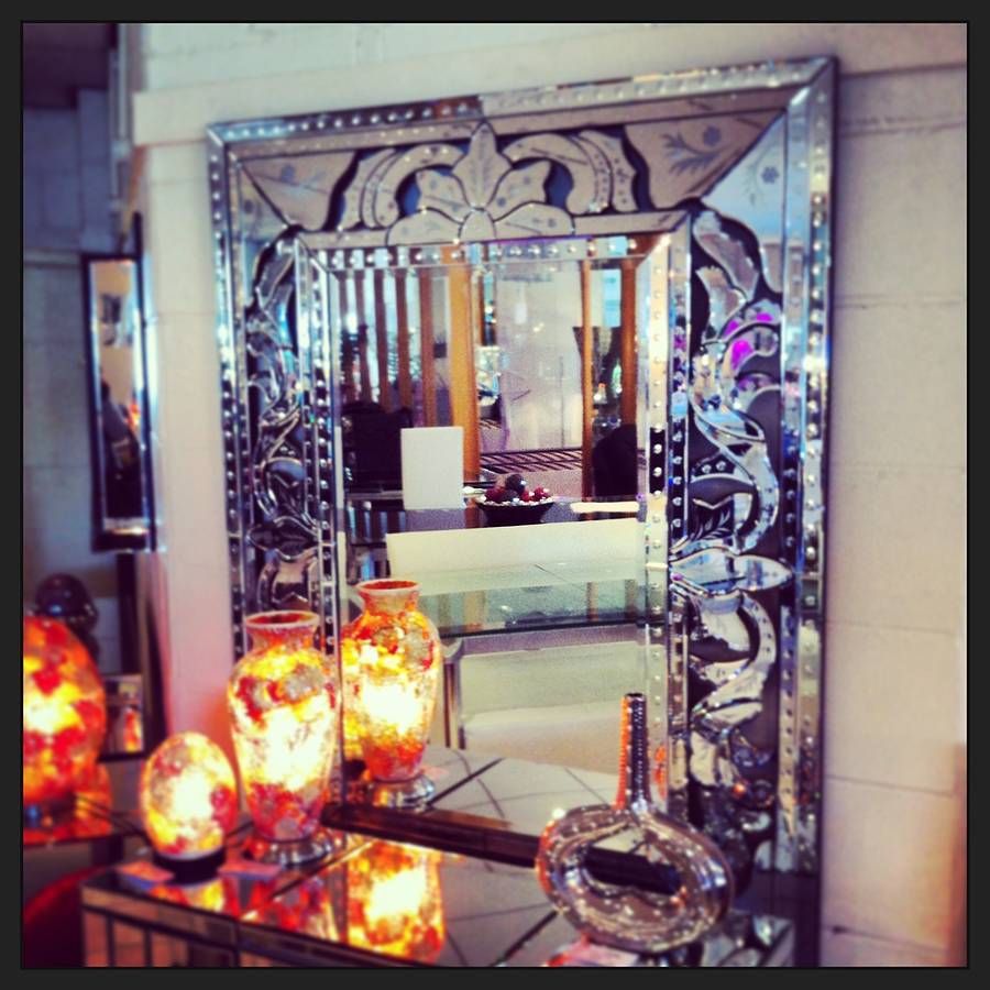 Venetian Style Wall Mirror By The Luxe Co Notonthehighstreet Com