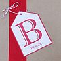 Personalised Initial Gift Tag, thumbnail 6 of 12