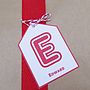 Personalised Initial Gift Tag, thumbnail 9 of 12