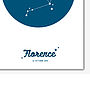 Personalised Star Sign Zodiac Constellation Print, thumbnail 12 of 12