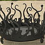 Hand Forged Crown Fire Pit, thumbnail 4 of 5