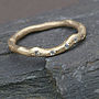 Gold And Diamond Eternity Ring, thumbnail 2 of 3