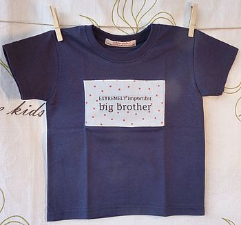 Boy's Big Brother Short Sleeve T Shirt, 3 of 4