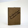 Personalised Linen Notebook, thumbnail 2 of 4
