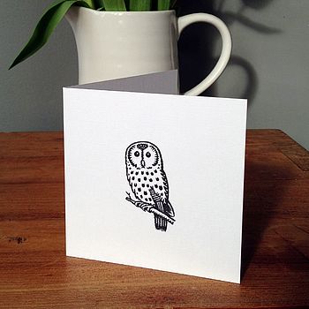 Owl Card, 2 of 2