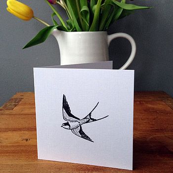 Swallow Card, 3 of 4
