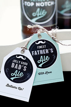 Printable Father's Day Beer Labels By Papergravy | notonthehighstreet.com