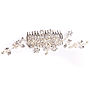 Crystal And Pearl Wedding Hair Comb 'Willow', thumbnail 2 of 2