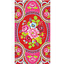Floral Medallion Beach Towel By Pi P Studio, thumbnail 5 of 7