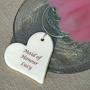Personalised Wedding Glass Charm, 5 of 5