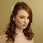 Crystal And Pearl Wedding Hair Comb 'Rosa', thumbnail 1 of 2