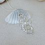 Silver Links Pendant And Chain, thumbnail 2 of 7