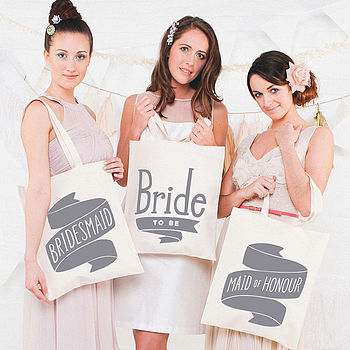 'Bridesmaid' Tote Bag, 6 of 7