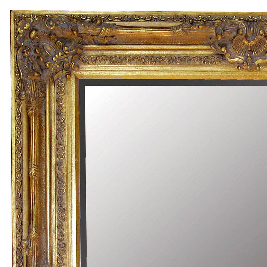 ornate gold mirror by out there interiors | notonthehighstreet.com