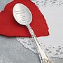 Personalised Silver Plated Table Spoon, thumbnail 1 of 4