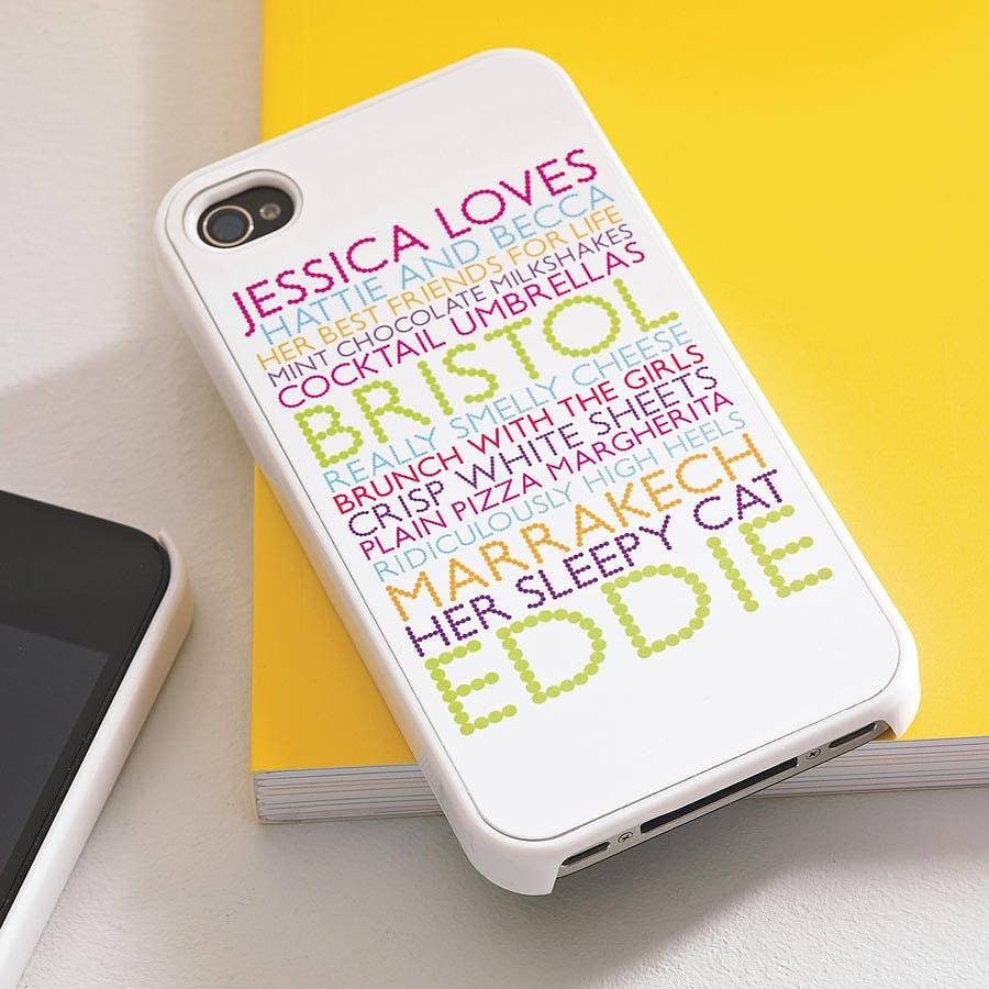 Personalised Case For iPhone, 1 of 8